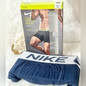 New with tag NIKE LUXE COTTON MODAL BOXER BRIEF EXTRA SOFT SWEAT WICKING comfort